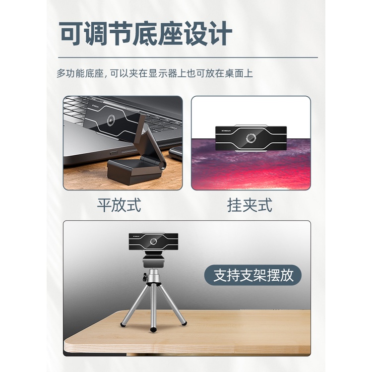 Camera Usb Ngoài Tích Hợp Micro Hd 1080p Dành Cho Laptop / Máy Tính Để Bàn | BigBuy360 - bigbuy360.vn