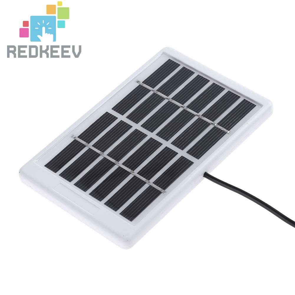Tấm sạc pin năng lượng mặt trời 6V 1.2W polycrystalline giao diện DC DIY