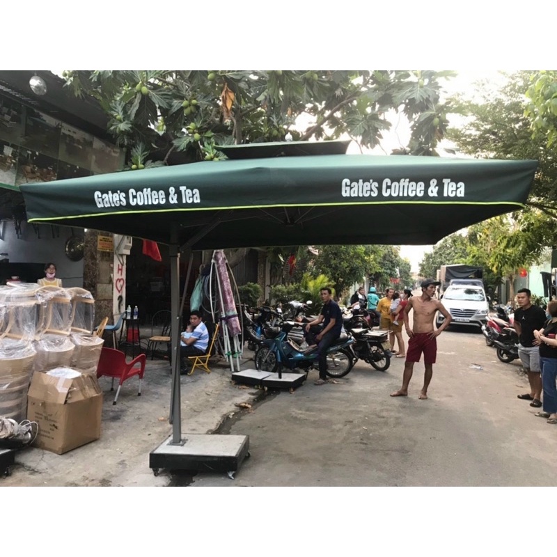 Dù cafe sân vườn thanh lý