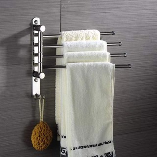 Cây treo khăn, giá treo khăn bằng inox 304 dán tường nhà tắm