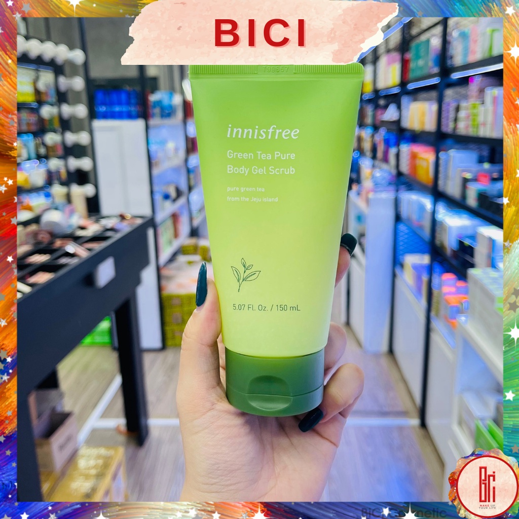 Tẩy Tế Bào Chết Toàn Thân Innisfree Green Tea Pure Body Gel Scrub