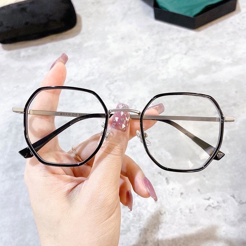 Mắt Kính Gọng Đa Giác Thời Trang Cho Nam Nữjz11710