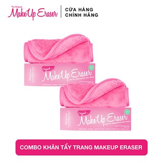Combo 2 khăn tẩy trang MakeUp Eraser Original Pink