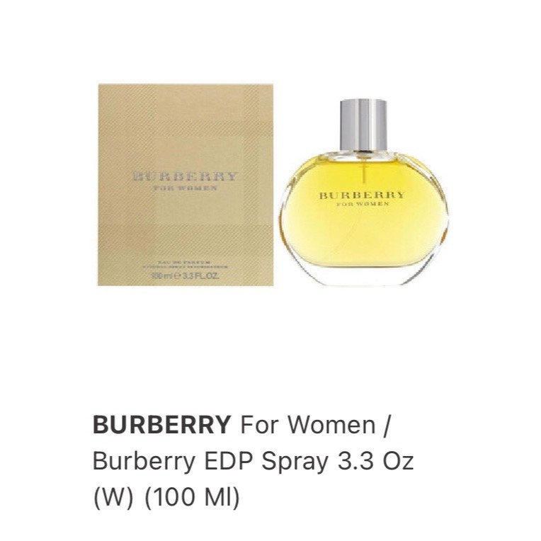 NƯỚC HOA BBR FOR WOMEN / BBR EDP SPRAY 3.3 OZ ( 100ML)