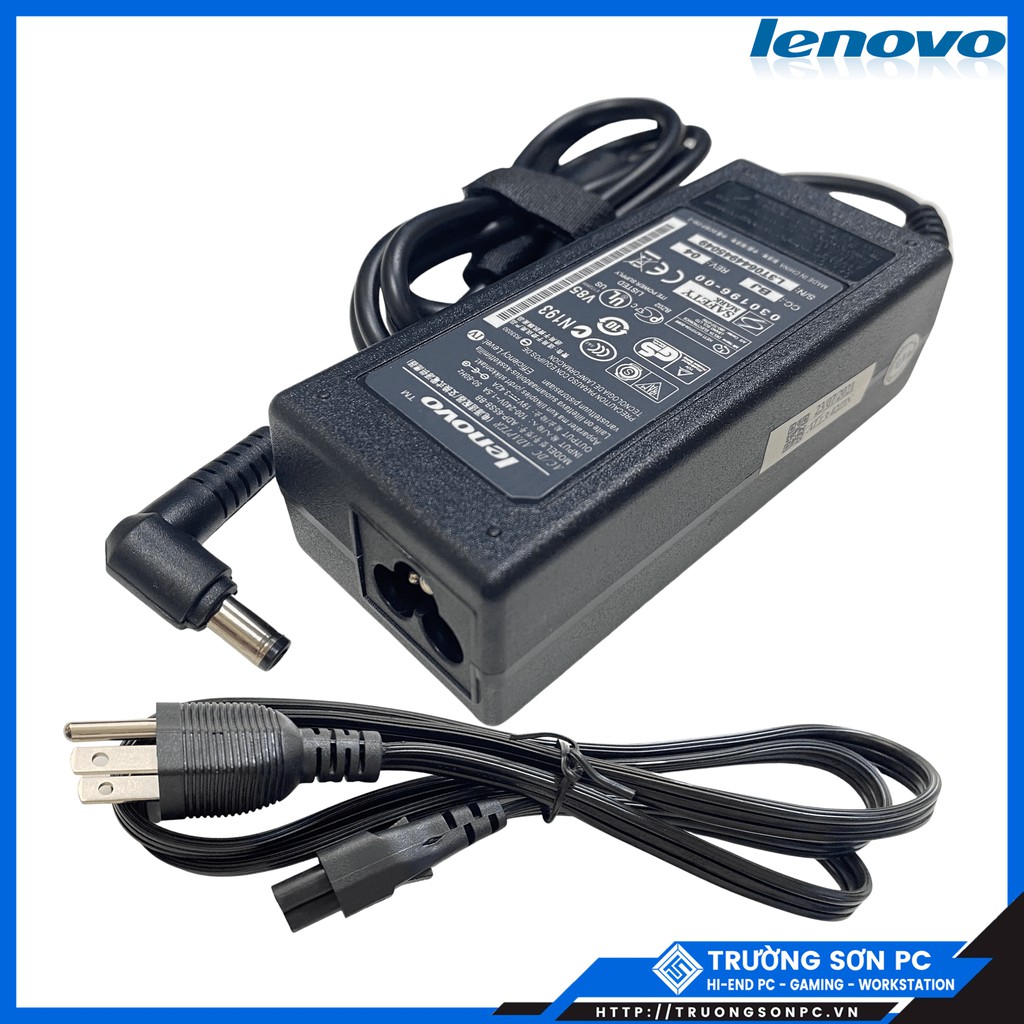 Sạc Laptop LENOVO 19V 3.42A 65W G410 G430 G450 Y450 T3200 G400 | Sạc Zin Cao Cấp