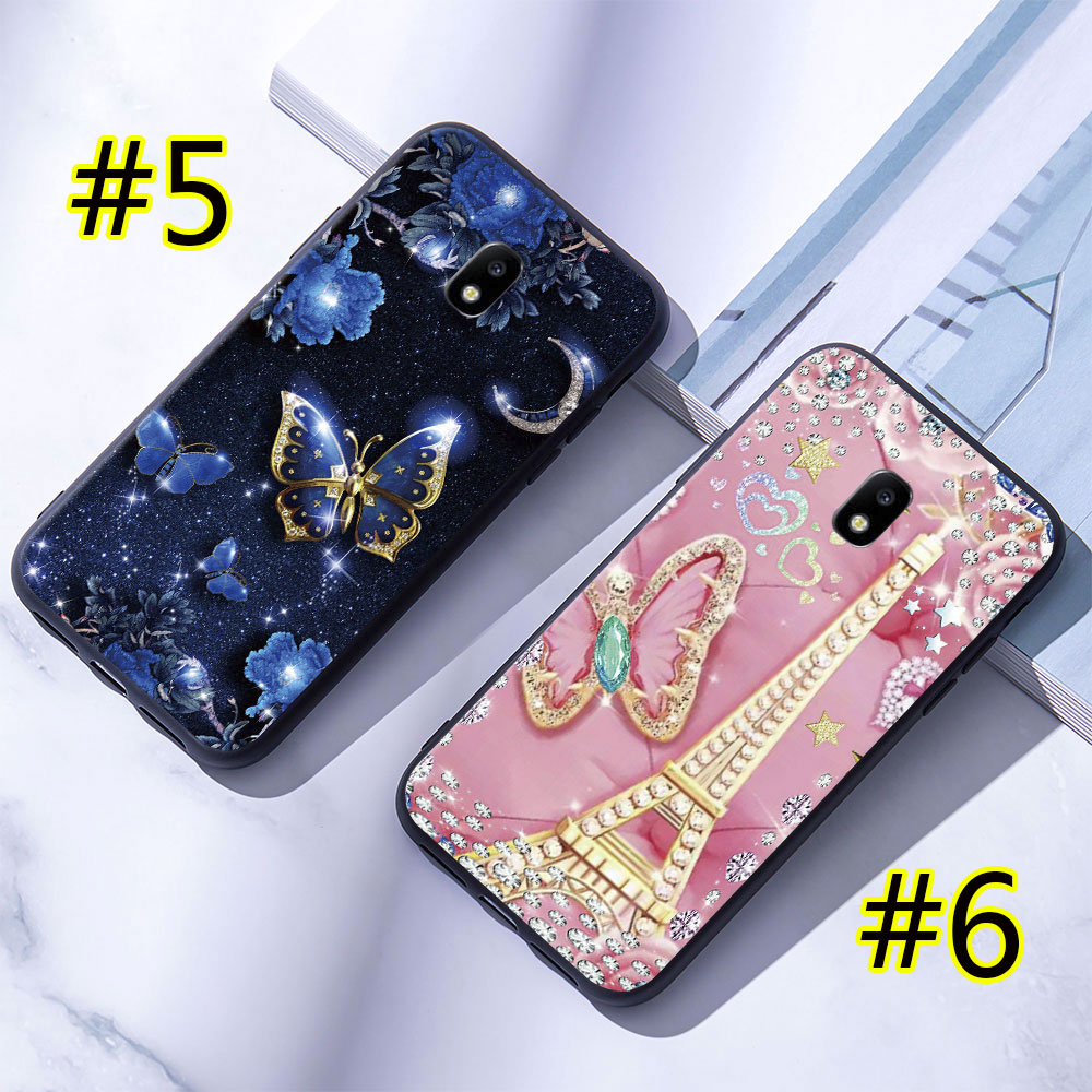 Ốp Điện Thoại Mềm Samsung Galaxy J3 2015 / J3 2016 / J3 2017 / J3 Pro Bướm Kim Cương | BigBuy360 - bigbuy360.vn