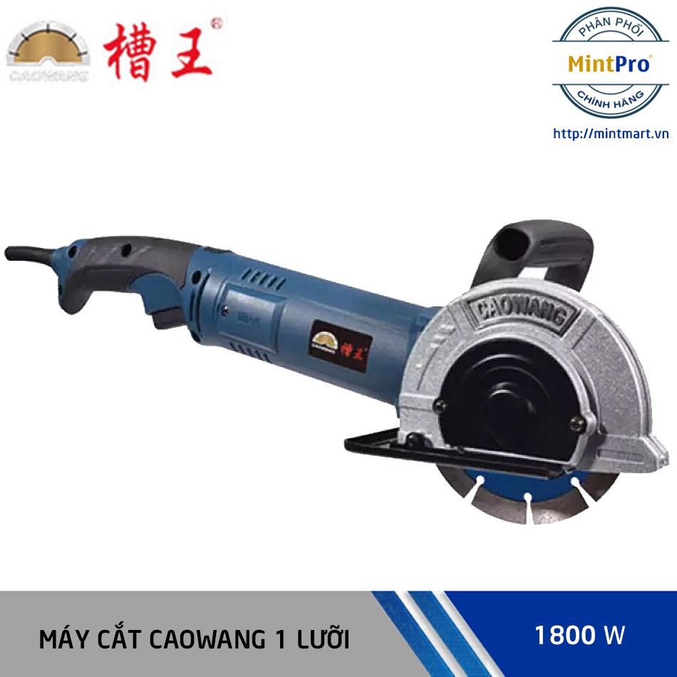 Máy cắt XẺ rãnh tường 1 lưỡi Caowang CW1332 - Công suất 1800W