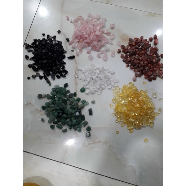 100g Vụn Đá Tự Nhiên đủ màu Trấn Trạch Đổ móng chôn móng Rải nền Bể cá