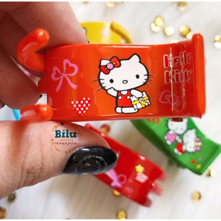 Kẹp tóc càng cua 3 răng hình Kitty