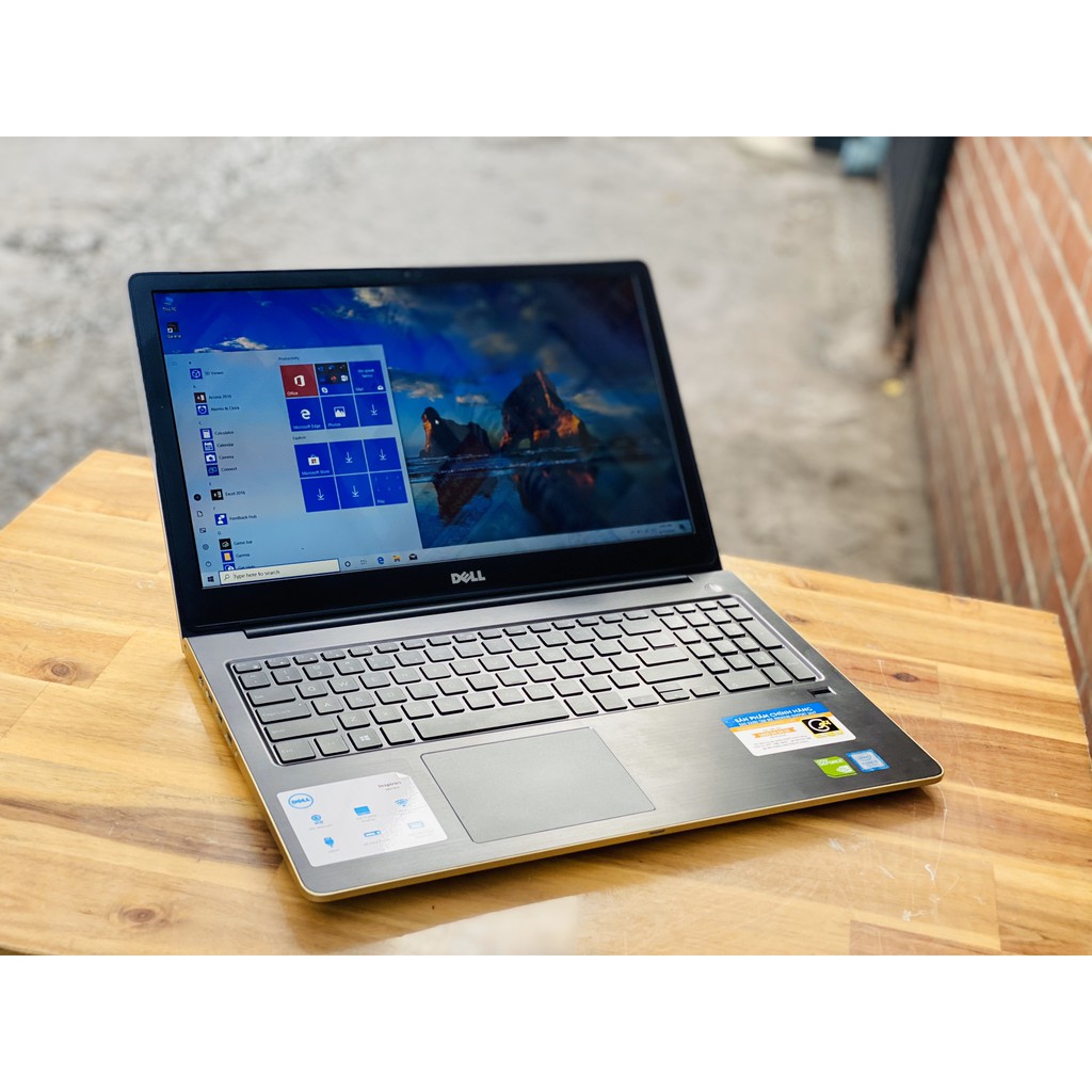 Laptop Dell Vostro 5568, i5 7200U SSD128+500G Vga 940MX Đẹp Keng GOLD Giá rẻ | BigBuy360 - bigbuy360.vn