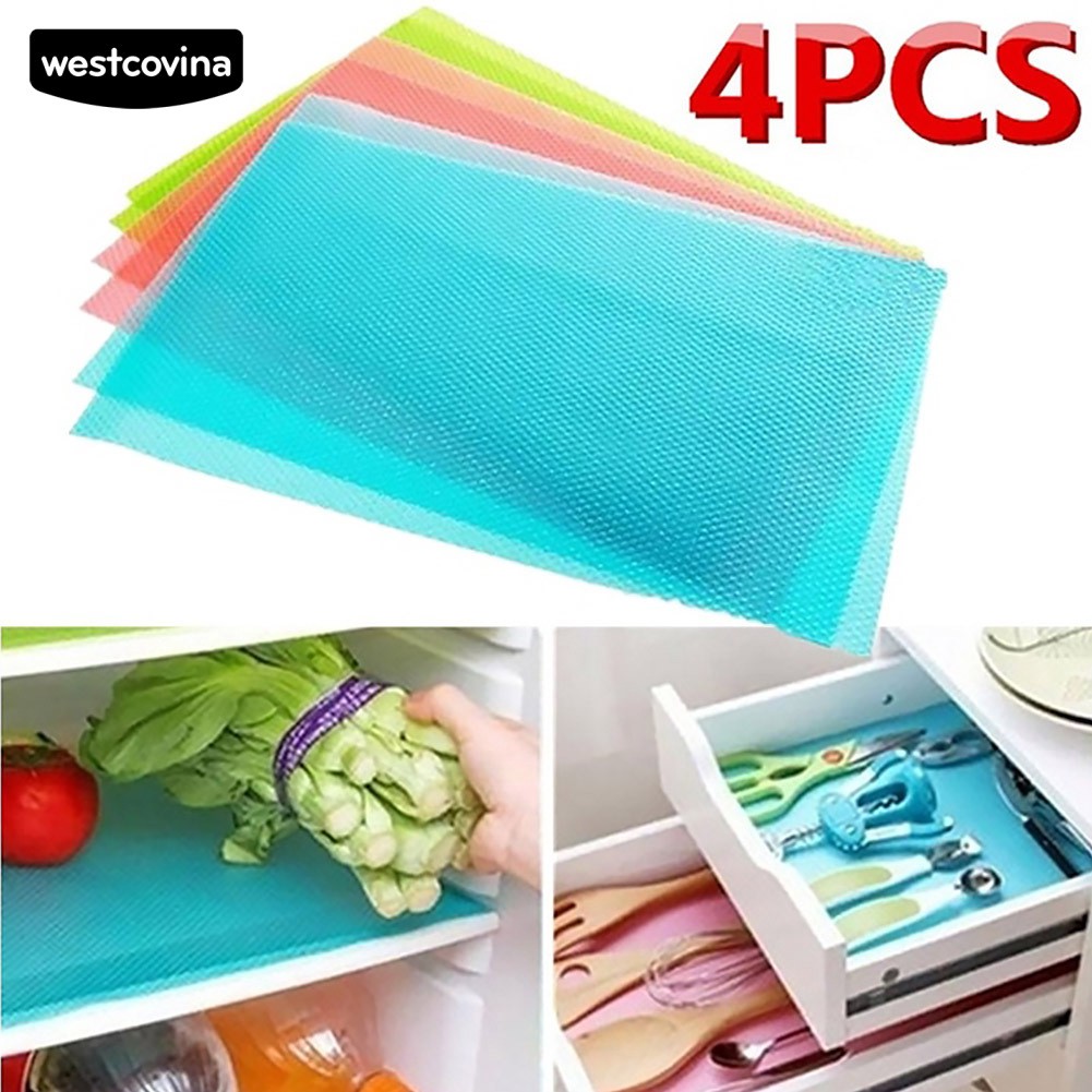 Bộ 4 Thảm Lót Tủ Lạnh Chống Thấm Nước