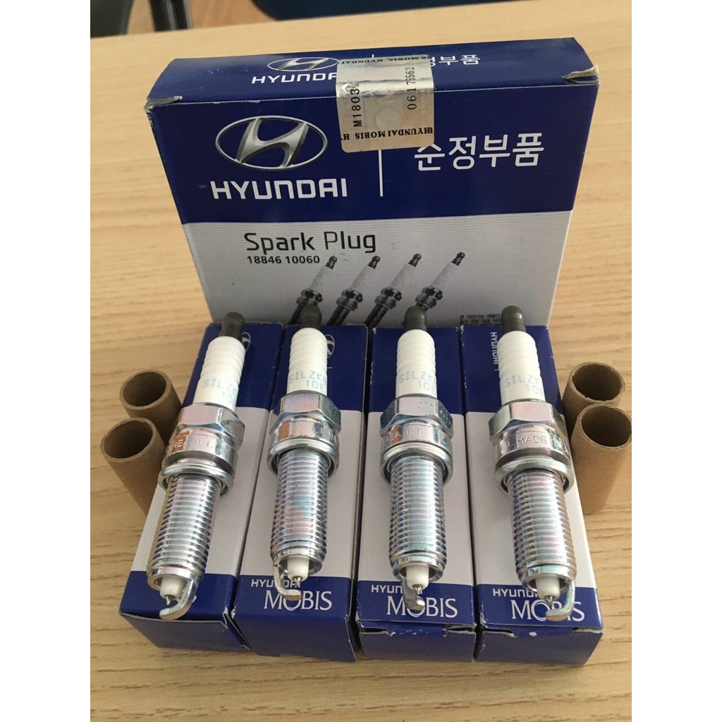 Bộ 4 Bugi Hyundai Platinum Chính Hãng Xe #Accent #i10 #i20 #i30
