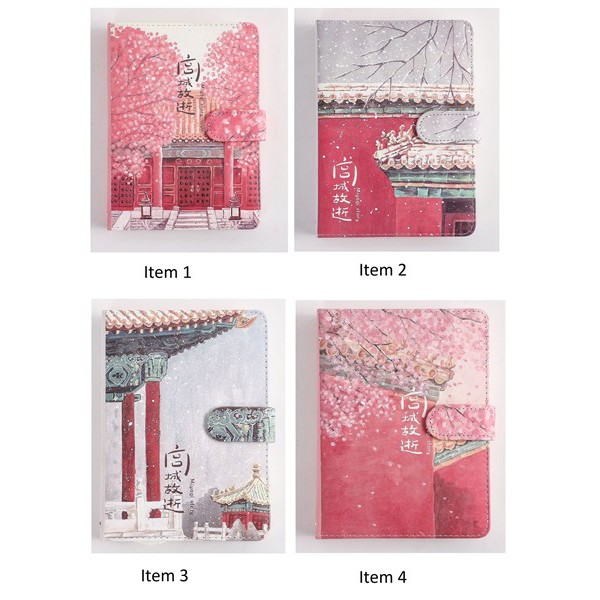 Sổ Nhật Ký Sổ Ghi Chép Phong Cách Hàn Quốc Diary Book, Korean Style Notebook