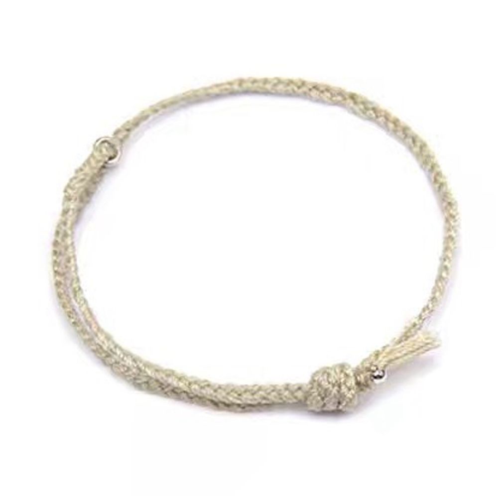 Vòng tay dây bện cầu may mắn nhiều màu sắc tùy chỉnh thời trang cho cặp đôi