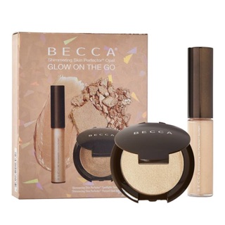 Set becca glow on the go màu opal glow.