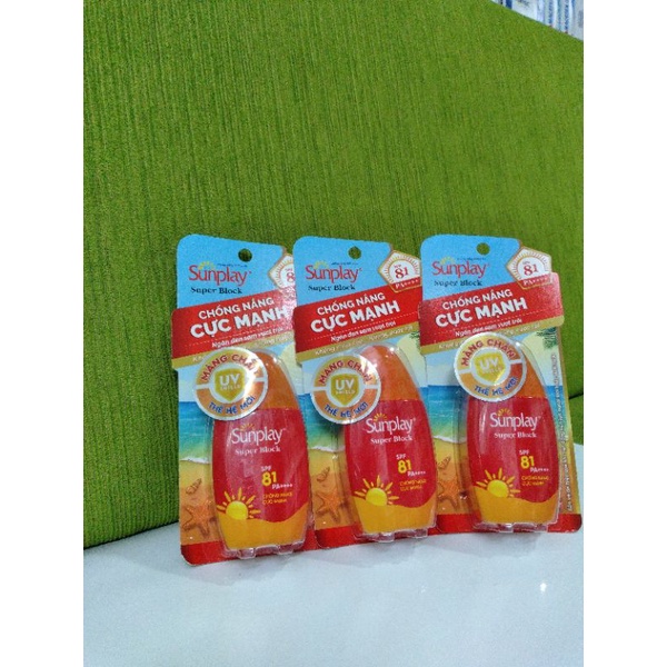 Kem Chống Nắng Cực Mạnh Sunplay Super Block SPF 81 PA++++ Sữa Chống Nắng {chính hãng}