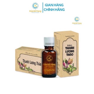 Cửa sổ vàng Combo 1 Tinh Dầu Xông Và 1 Thanh Lương Thảo  SIro Bảo Vệ Sức Khỏe