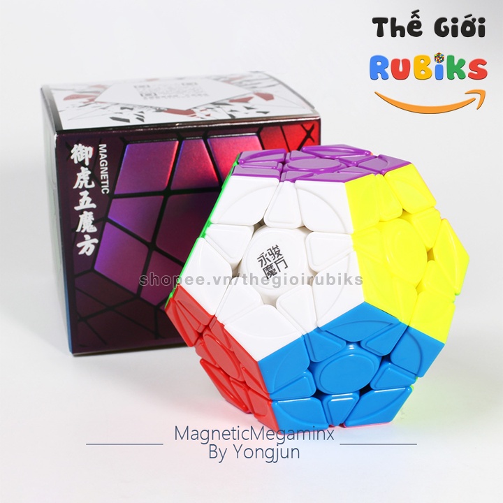 Rubik Megaminx 3x3 YJ YuHu V2 M Có Nam Châm. Rubic Biến Thể 12 Mặt Đồ Chơi Giáo Dục Thông Minh Giải Trí.