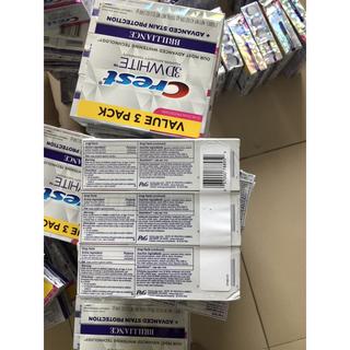 Kem đánh răng Crest 3D White Brilliance Whitening