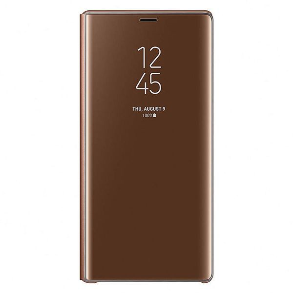 [Mã SKAMPUSHA8 giảm 8% đơn 300K] Bao da Clear View Standing Cover Samsung Galaxy Note 9 chính hãng Nâu (Brown)