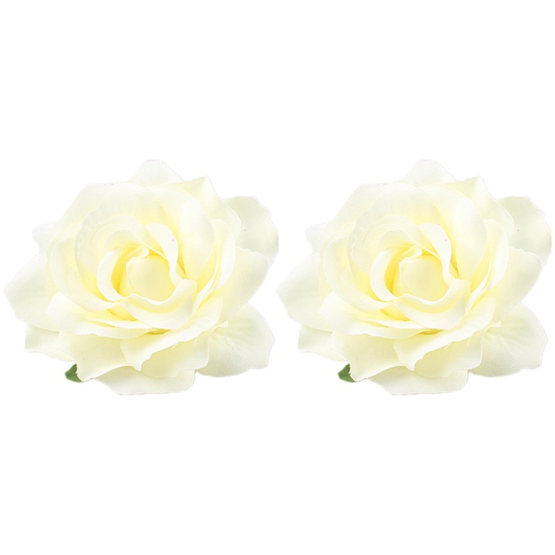 Set 2 Trâm Cài Tóc Hình Hoa Hồng Kiểu Dáng Mới Lạ Dành Cho Cô Dâu