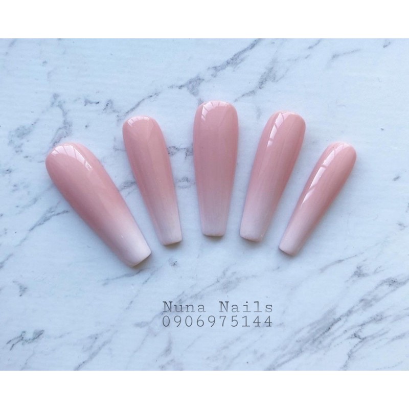NAILBOX full option  Móng up Thiết kế móng ombre gel cute inbox chọn size và  shape đầy đủ phụ kiện CÓ NOW SHIP
