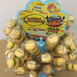 hộp 60 cây kẹo dẻo que hình Hamburger