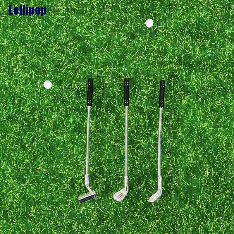 Bộ 5 Mô Hình Sân Golf Tỉ Lệ 1: 12 Trang Trí Nhà Búp Bê