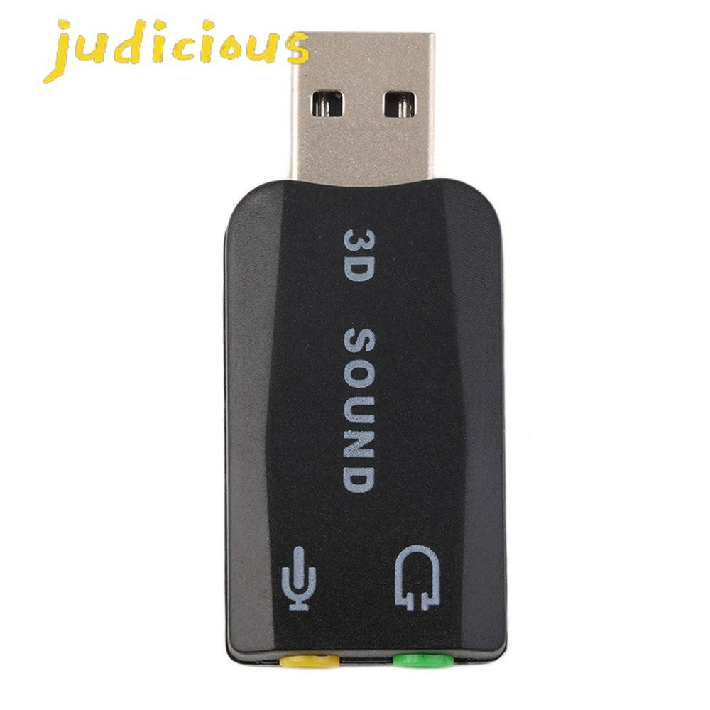 Card Âm Thanh Chuyển Đổi Usb 2.0 Sang Micro 3d 5.1 Cho Pc / Laptop | BigBuy360 - bigbuy360.vn