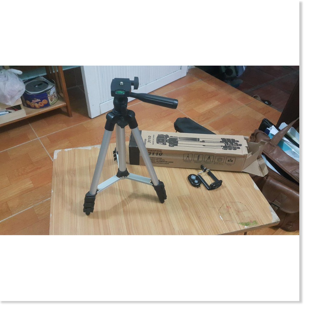 Chân máy ảnh Tripod   GIÁ VỐN]   Chân đế chụp hình đa năng cho điện thoại và máy ảnh cao cấp 9456