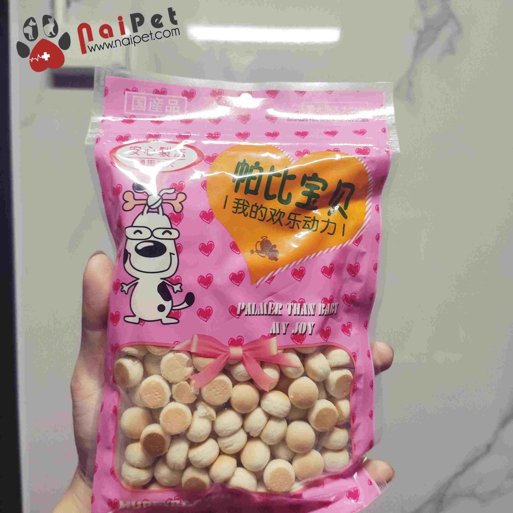 Đồ Ăn Vặt Bánh Thưởng Xương Gặm Dog Snacks Cho Chó Gói 100g