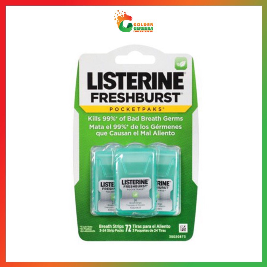 Miếng Ngậm Listerine Nhiều Vị