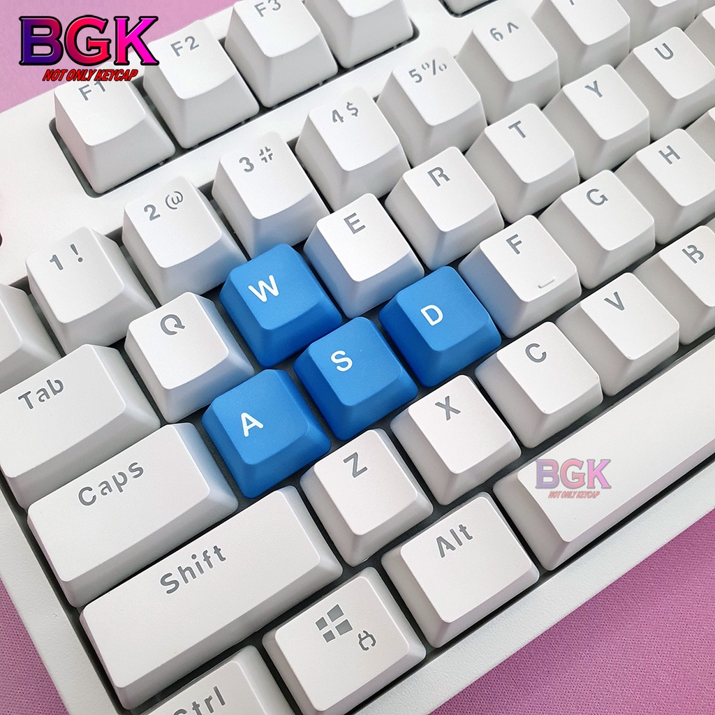 Bộ Keycap 9 Nút PBT Chủ Đề Nintendo Switch OEM Profile in Dye-sub 5 mặt cực đẹp