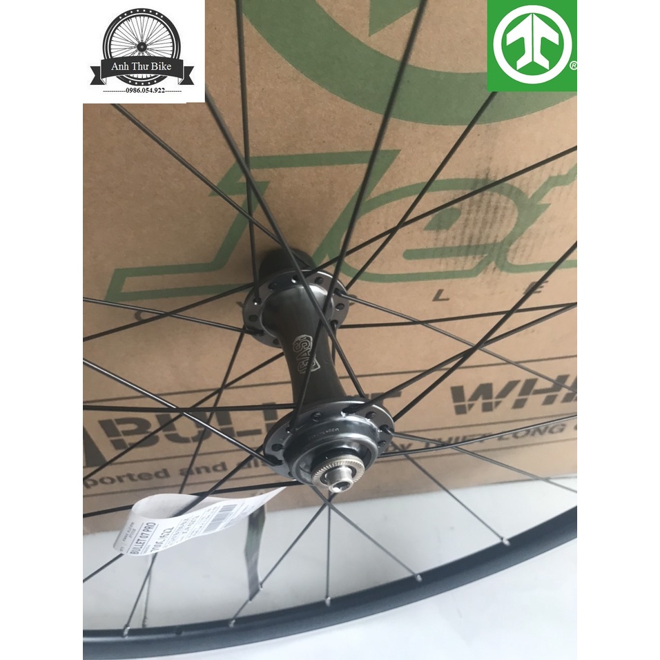 Bộ vành nhôm xe đạp JETT CYCLES 700C BULLET 07 Pro