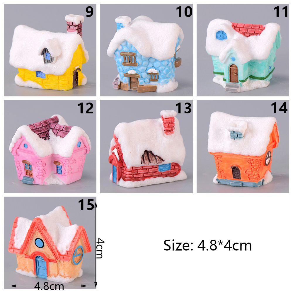 1 Mô Hình Ngôi Nhà Mini Trang Trí Tiểu Cảnh DIY