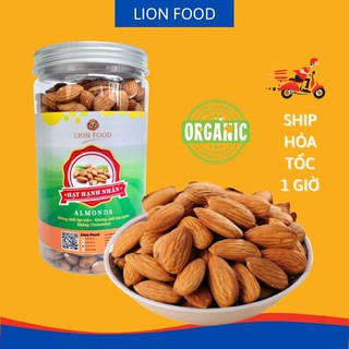 Hạt hạnh nhân sấy LION, hạt dinh dưỡng, đồ ăn vặt tốt cho sức khỏe, Lion Food