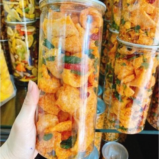 Lon 150g da heo muối ớt lá chanh