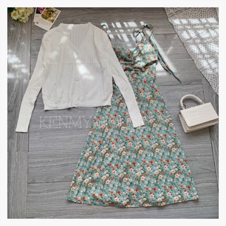 Áo cardigan len sọc tăm ✅ [ kèm HÌNH THẬT HÀNG QC ]