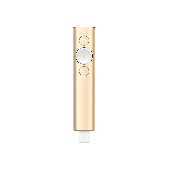 Thiết bị trình chiếu điều khiển từ xa Logitech Spotlight - Kết nối ngay lập tức qua đầu thu USB hoặc Bluetooth