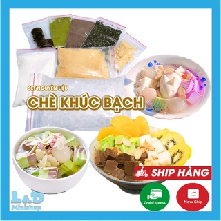 Set Nguyên Liêu Nấu Chè Khúc Bạch