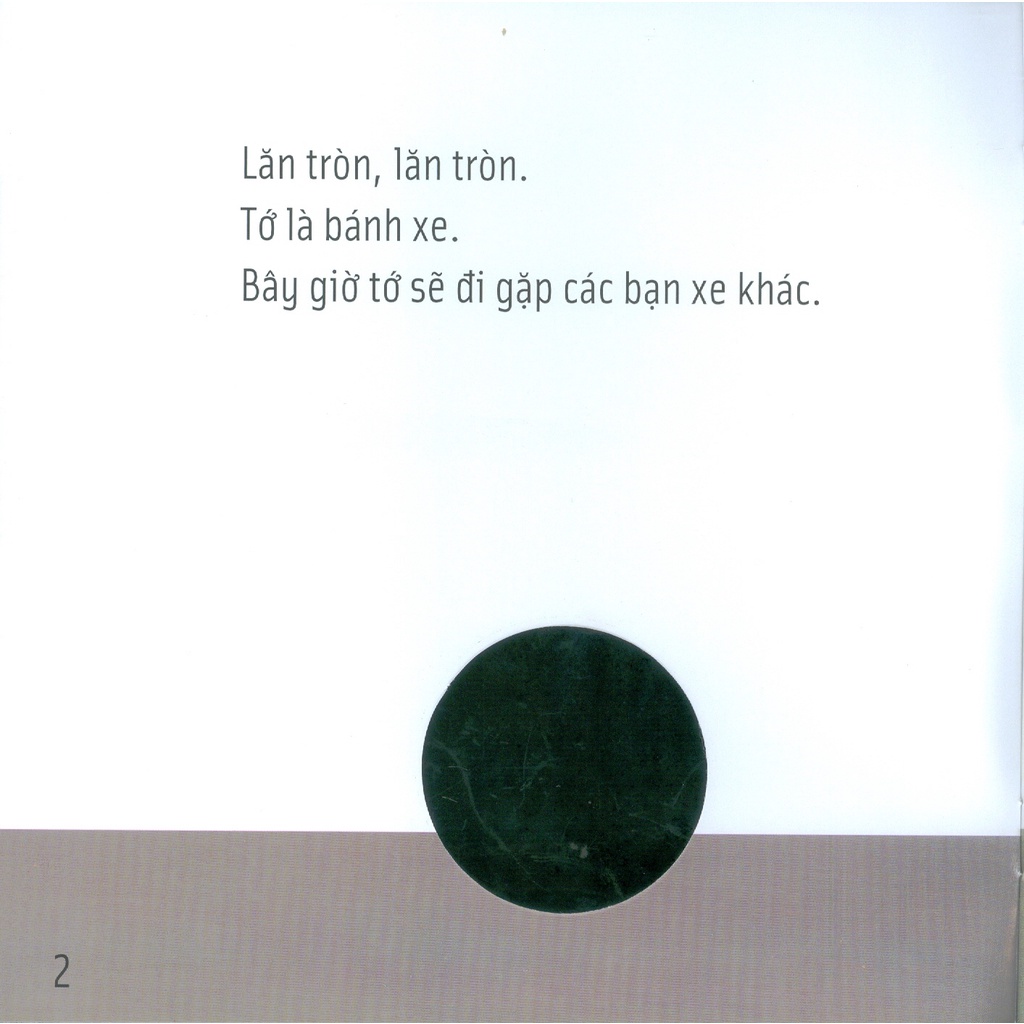 Sách Ehon Kĩ Năng Sống Cho Bé - Bánh Xe Lăn Tròn
