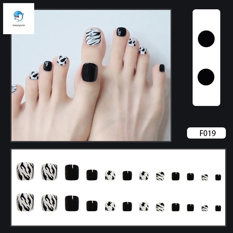 Móng chân giả loại F014-F023 tùy chọn