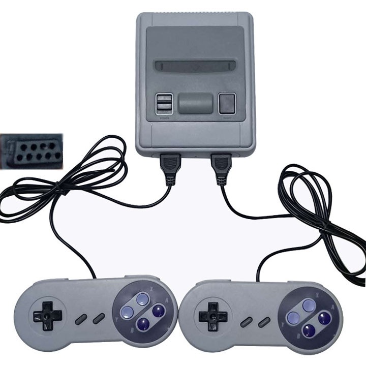 Video TV Máy Chơi Game SUPER NES Classic Phiên Bản Máy NES Mini FSC Retro Đôi tay cầm chơi game Tích Hợp 620trò