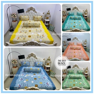 Bộ ga thun lạnh hàn quốc 4 món