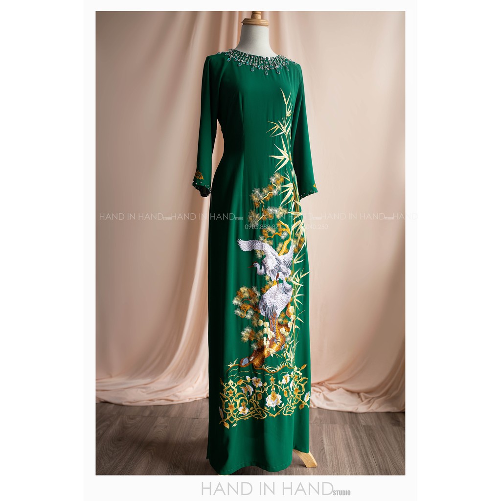 Áo dài trung niên - Mẹ - Bà sui - AS09