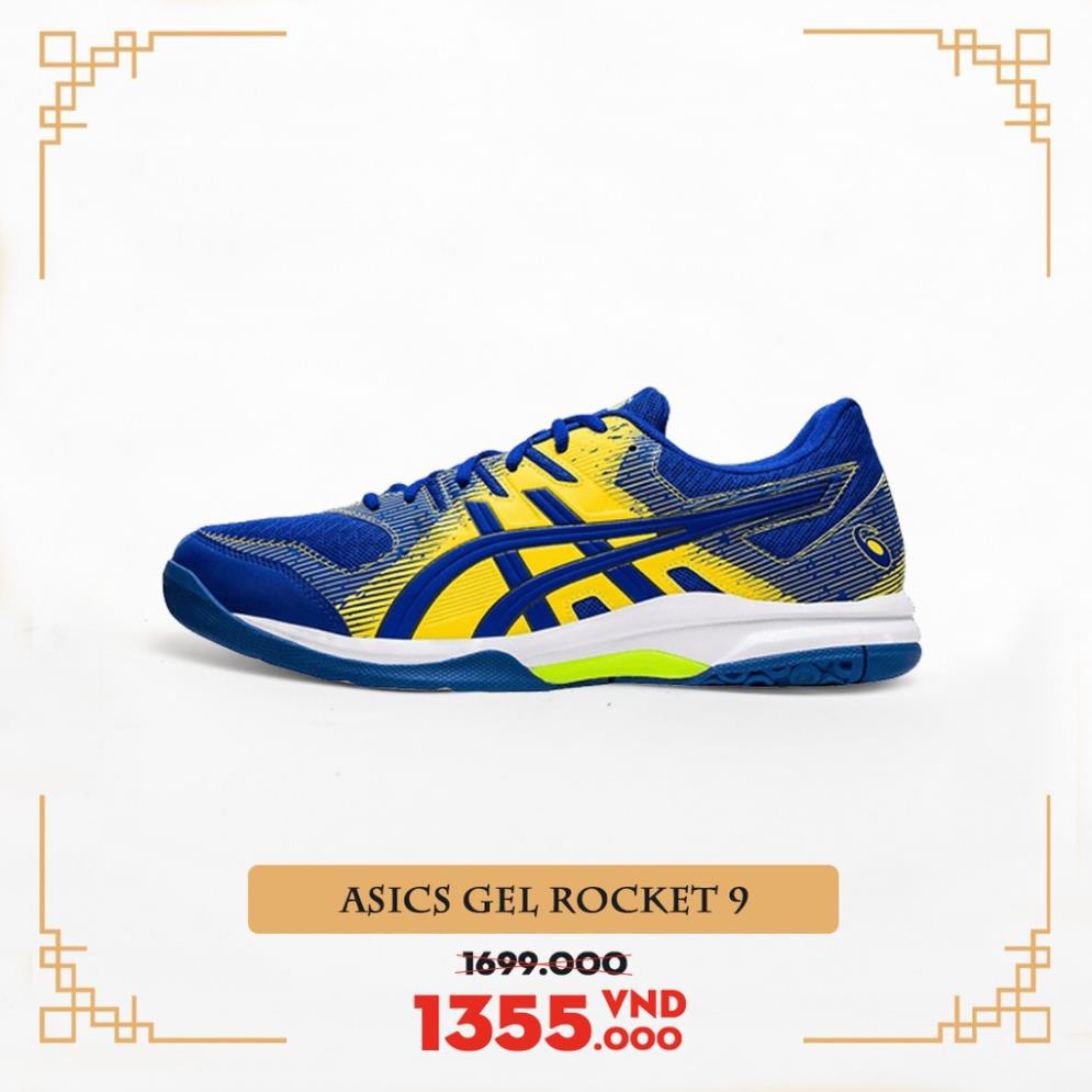 Giày Bóng Chuyền Asics Gel Rocket 9 - CHÍNH HÃNG Chất Lượng Cao 2020 . * XX ! []...