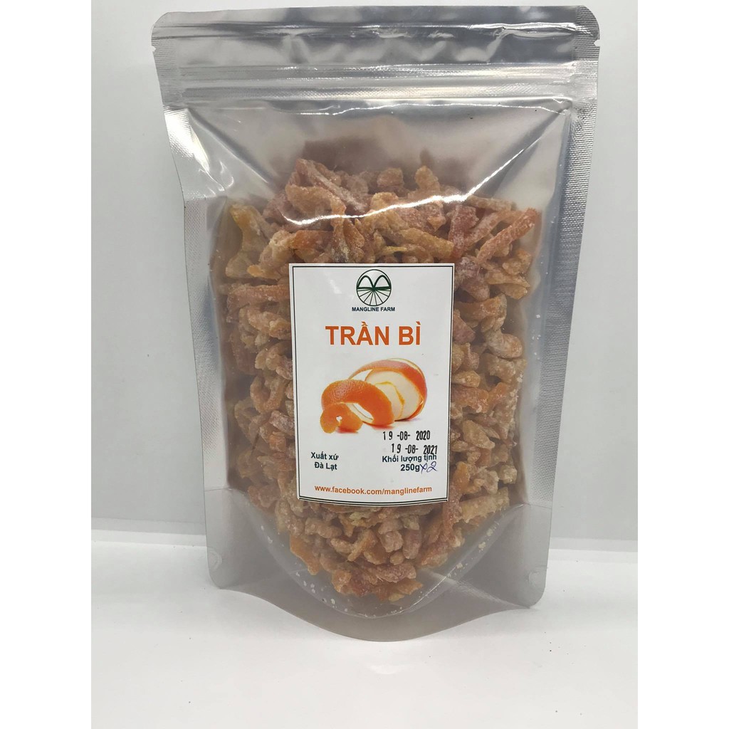 Mứt trần bì 100g đặc sản Đà Lạt