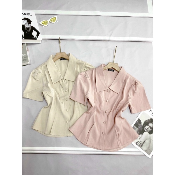 ÁO KIỂU THIẾT KẾ FORM NGẮN