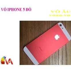 VỎ IPHONE 5 MÀU ĐỎ [VỎ ĐẸP]