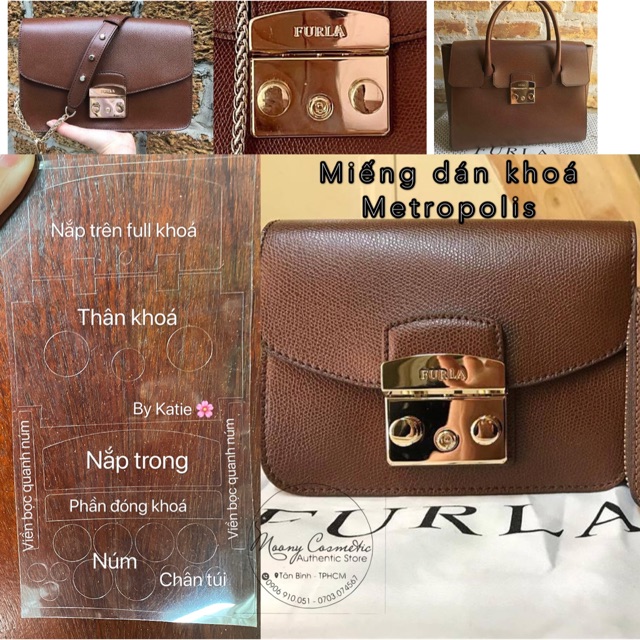 Miếng dán khoá túi chống xước Furla , philip , MJ siêu xịn